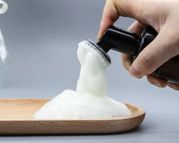 Frasco De Skin Care/Cabeça de silicone com escova de limpeza