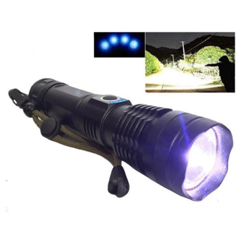 Lanterna T9  Mais Forte Do Mundo Profissional